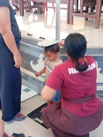 KEGIATAN POSYANDU KAMBOJA DESA SILANGJANA